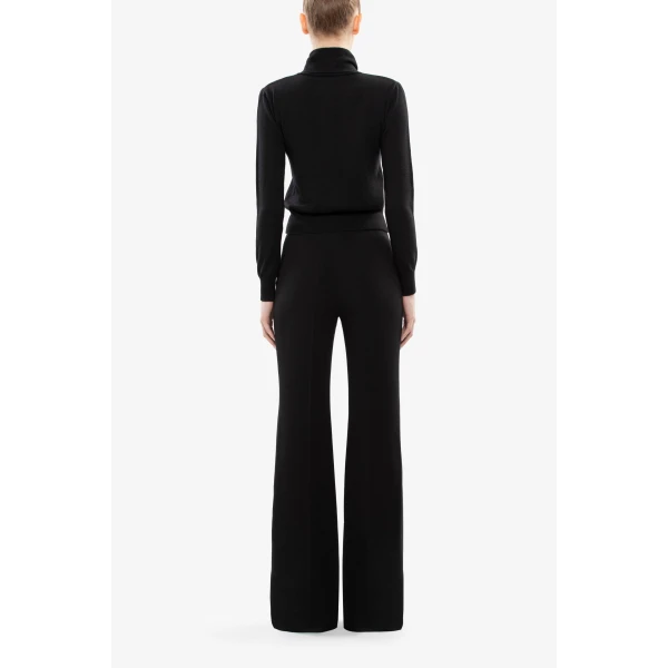Saiid Kobeisy Wool Bow Blouse, view 4