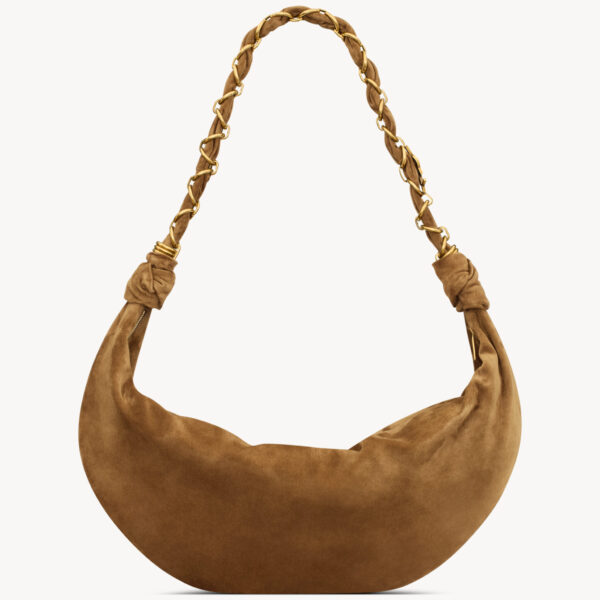 Saint Laurent AMALIA hobo in suede designed in Paris