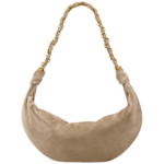 Saint Laurent AMALIA hobo in suede designed in Paris