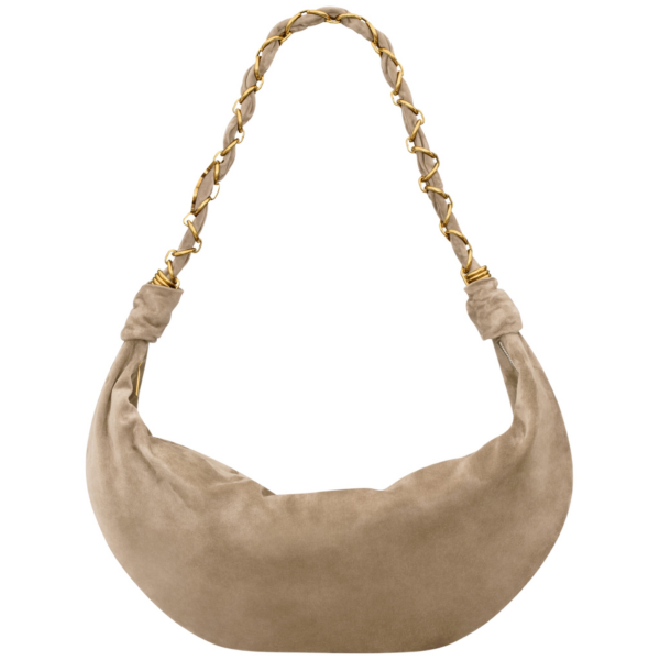 Saint Laurent AMALIA hobo in suede designed in Paris