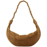 Saint Laurent AMALIA hobo in suede designed in Paris