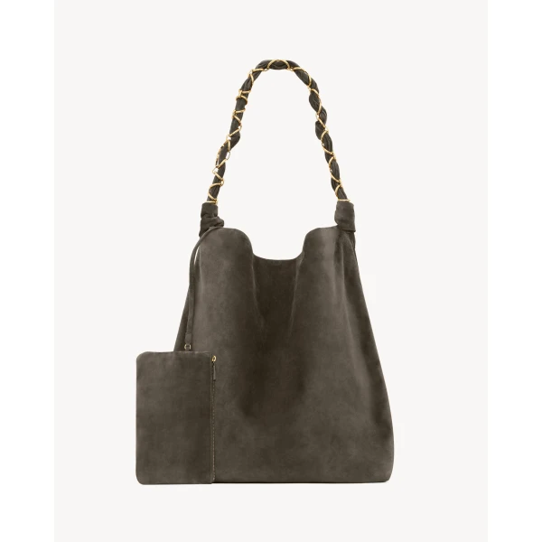 Saint Laurent AMALIA in suede, view 2