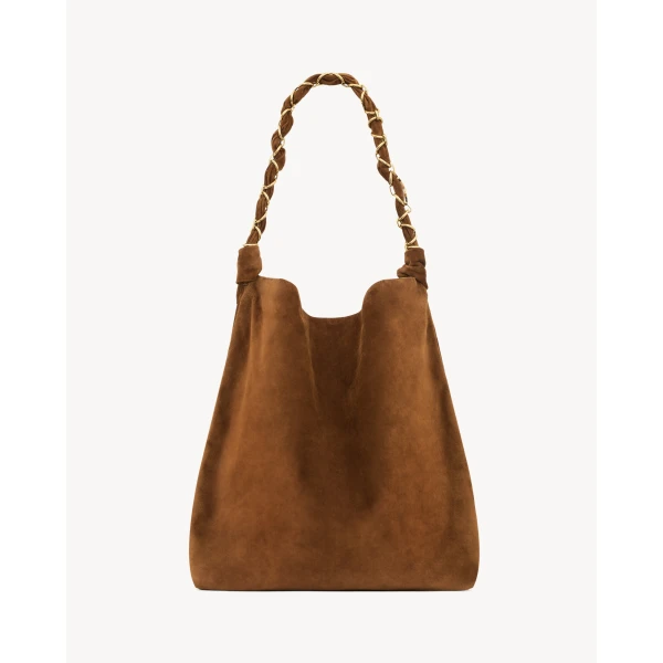 Saint Laurent AMALIA in suede, view 3