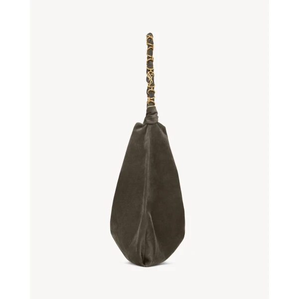 Saint Laurent AMALIA in suede, view 4