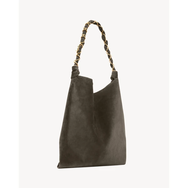 Saint Laurent AMALIA in suede, view 5