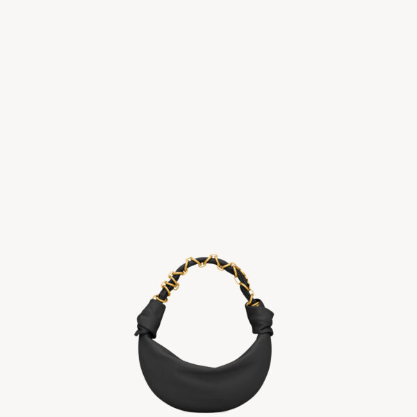 Saint Laurent AMALIA mini hobo in lambskin designed in Paris