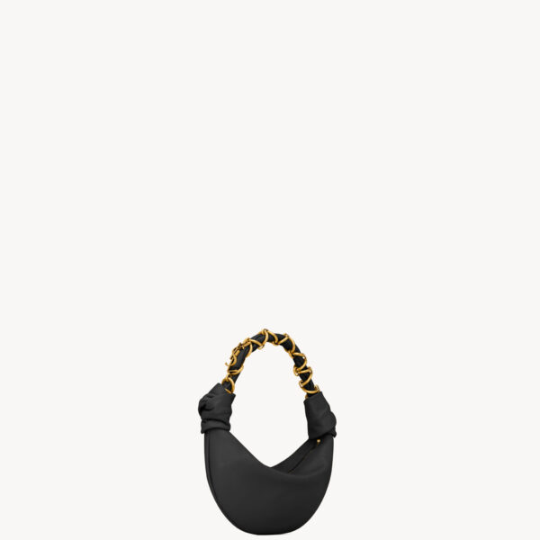 Saint Laurent AMALIA mini hobo in lambskin designed in Paris