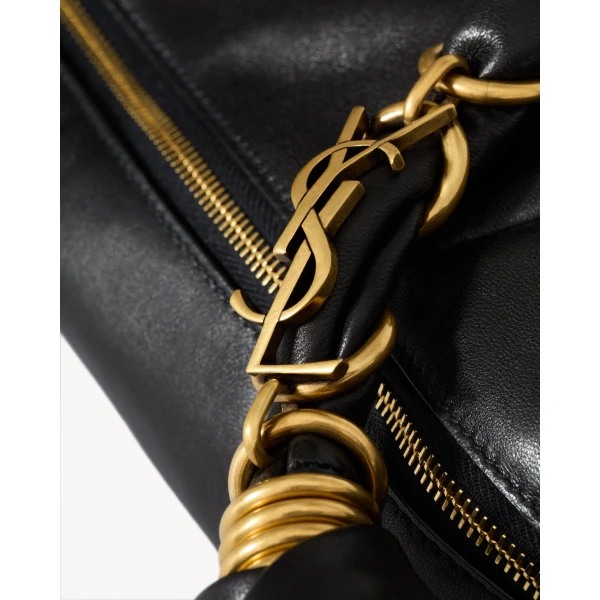 Saint Laurent AMALIA small hobo in lambskin, view 5