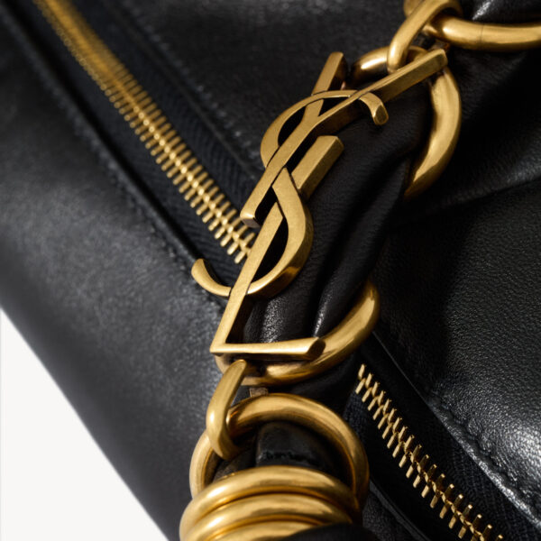 Saint Laurent AMALIA small hobo in lambskin designed in Paris