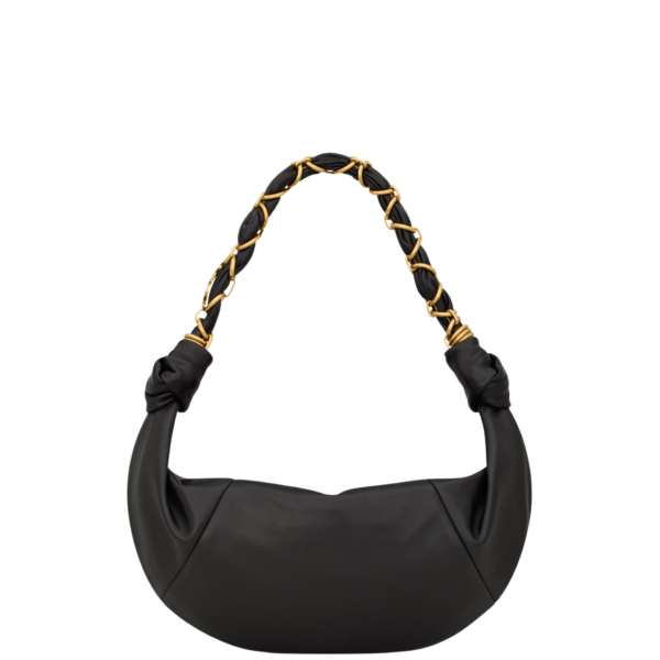 Saint Laurent AMALIA small hobo in lambskin designed in Paris