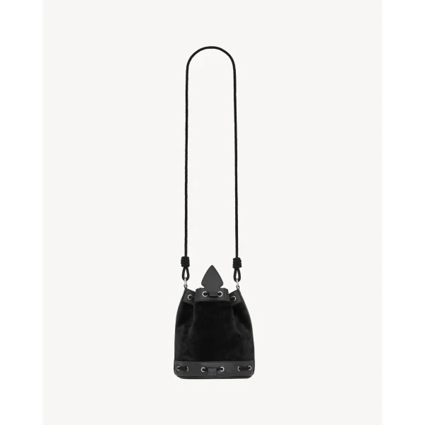 Saint Laurent ANJA in suede, view 2