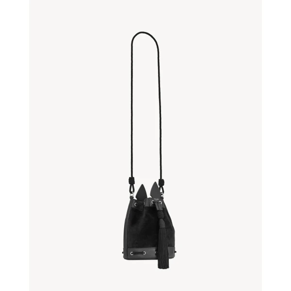 Saint Laurent ANJA in suede, view 4