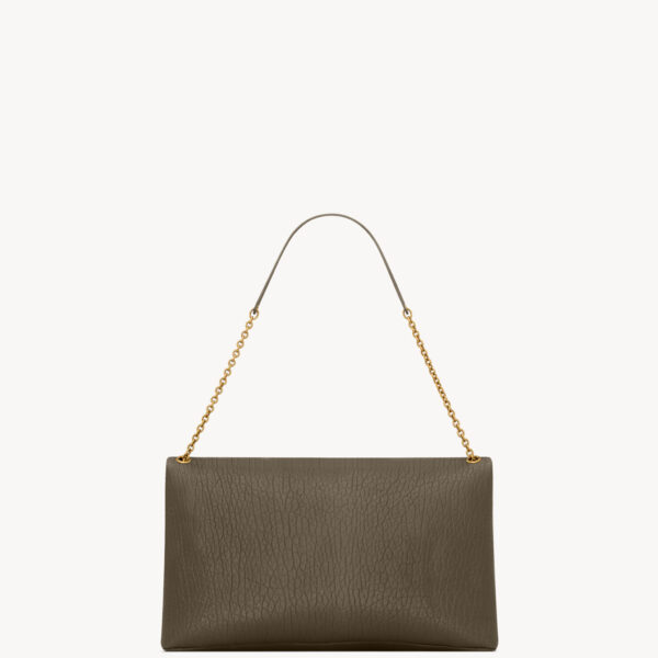 Saint Laurent CASSANDRE large pouch on chain in lambskin designed in Paris