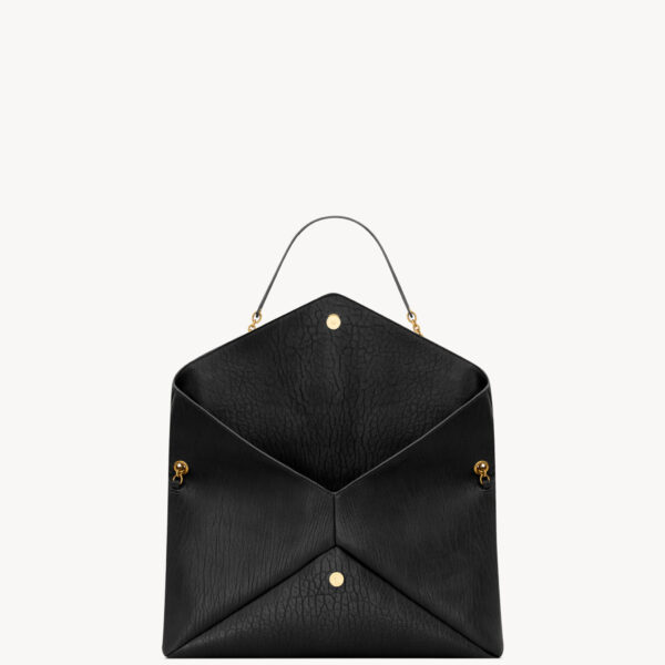 Saint Laurent CASSANDRE large pouch on chain in lambskin designed in Paris