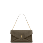Saint Laurent CASSANDRE large pouch on chain in lambskin designed in Paris