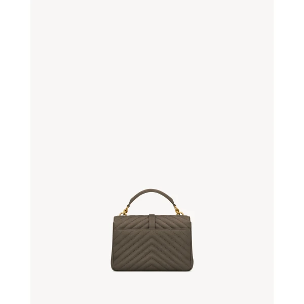 Saint Laurent COLLEGE MEDIUM IN QUILTED LEATHER, view 3