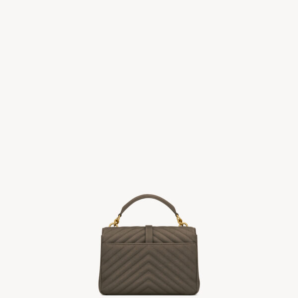 Saint Laurent COLLEGE MEDIUM IN QUILTED LEATHER designed in Paris