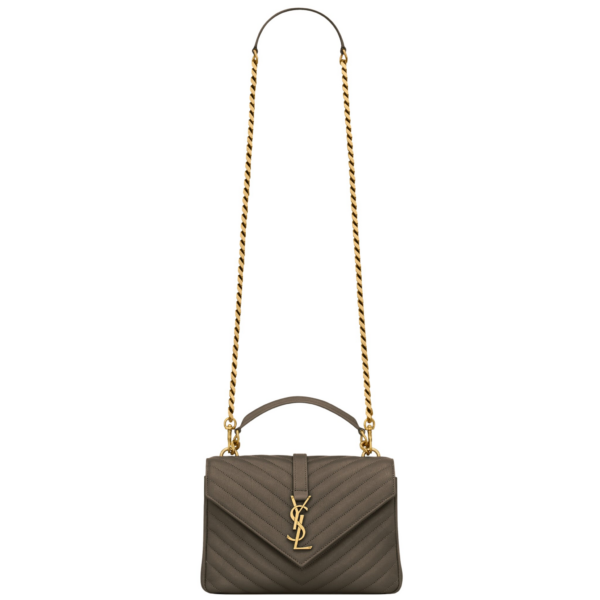 Saint Laurent COLLEGE MEDIUM IN QUILTED LEATHER designed in Paris
