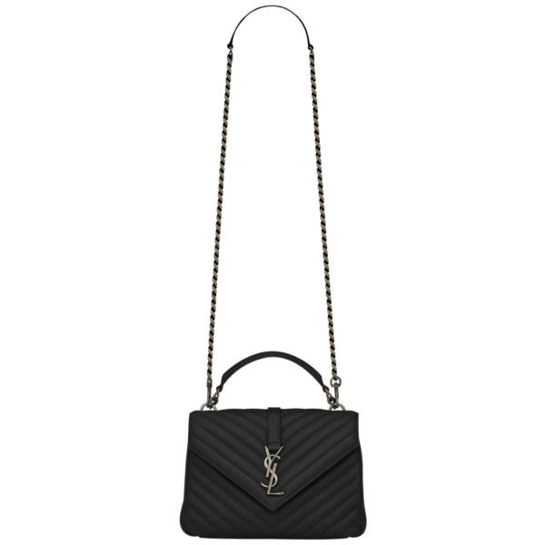 Saint Laurent COLLEGE MEDIUM IN QUILTED LEATHER designed in Paris