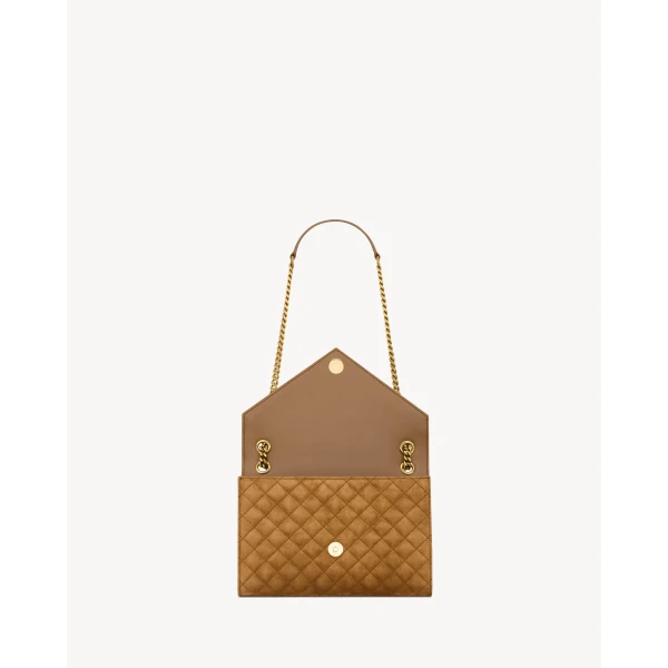 Saint Laurent ENVELOPE medium in suede, view 5