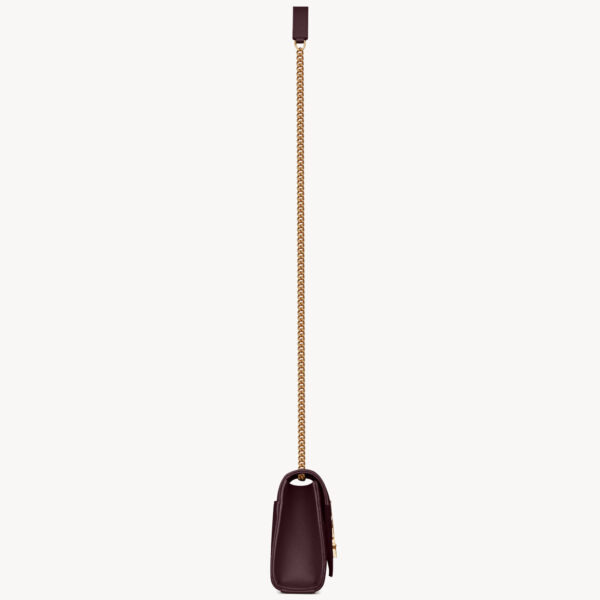 Saint Laurent ENVELOPE small in grain de poudre leather designed in Paris