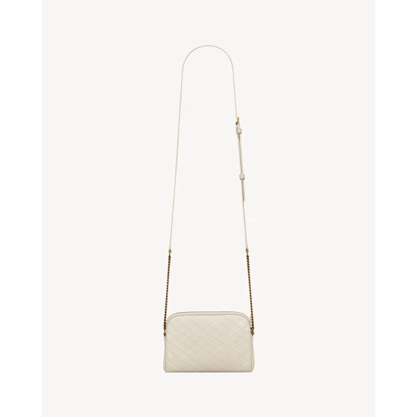 Saint Laurent GABY ZIPPERED POUCH IN LAMBSKIN, view 3