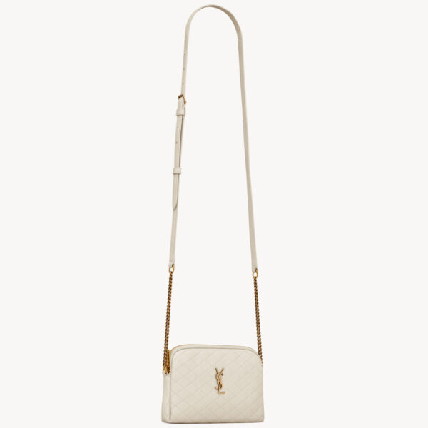 Saint Laurent GABY ZIPPERED POUCH IN LAMBSKIN designed in Paris