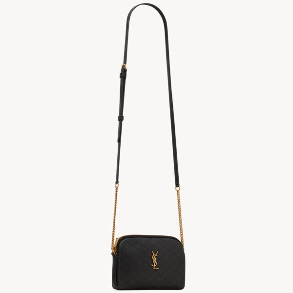 Saint Laurent GABY ZIPPERED POUCH IN LAMBSKIN designed in Paris