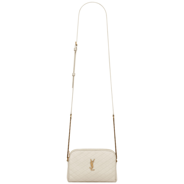 Saint Laurent GABY ZIPPERED POUCH IN LAMBSKIN designed in Paris
