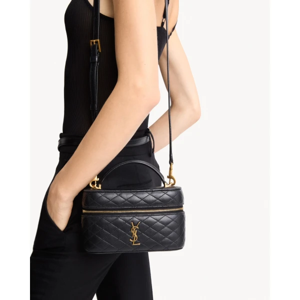Saint Laurent GABY vanity in lambskin, view 2