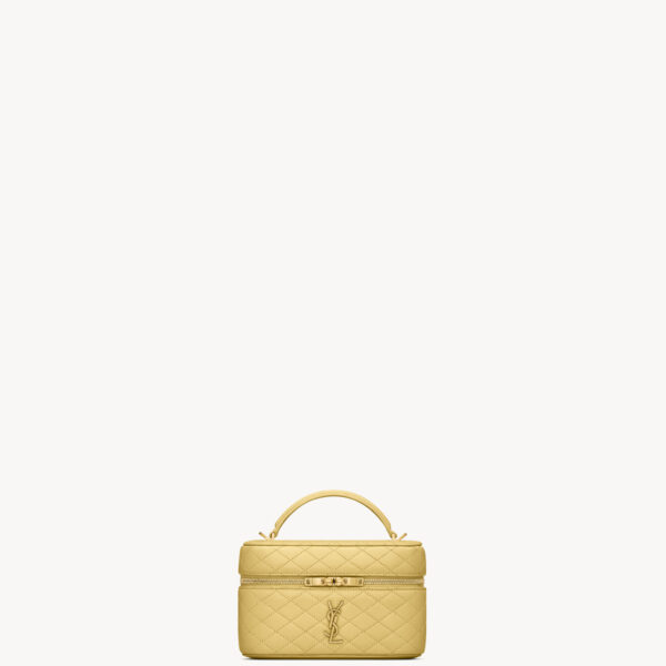 Saint Laurent GABY vanity in lambskin designed in Paris