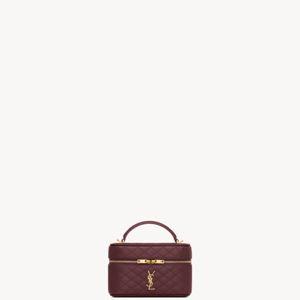 Saint Laurent GABY vanity in lambskin designed in Paris