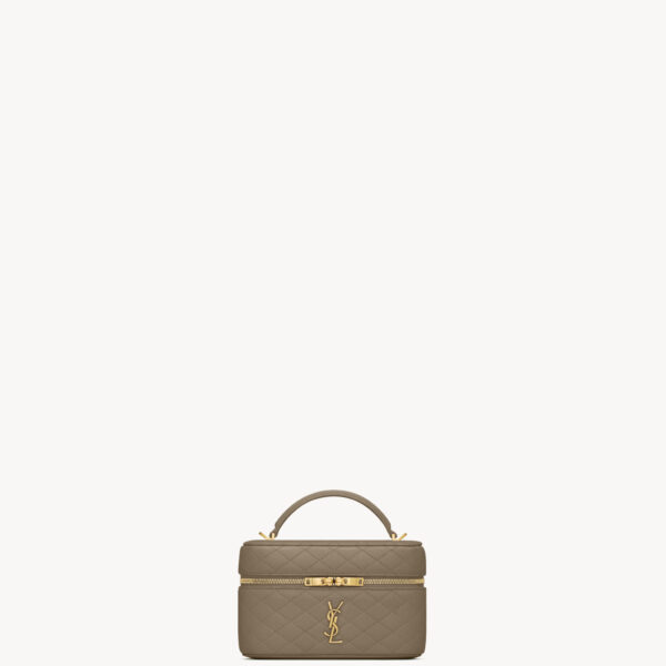 Saint Laurent GABY vanity in lambskin designed in Paris