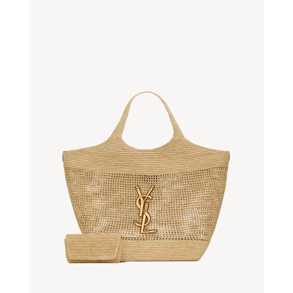 Saint Laurent ICARE IN RAFFIA, view 4