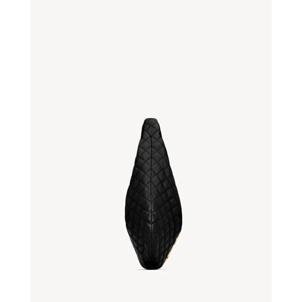 Saint Laurent ICARE hobo in quilted nappa, view 4