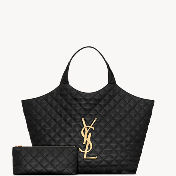 Saint Laurent ICARE in quilted lambskin designed in Paris