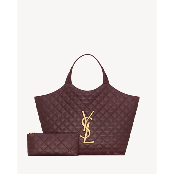 Saint Laurent ICARE in quilted nappa, view 4