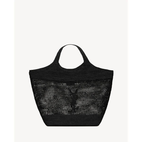 Saint Laurent ICARE in raffia, view 5