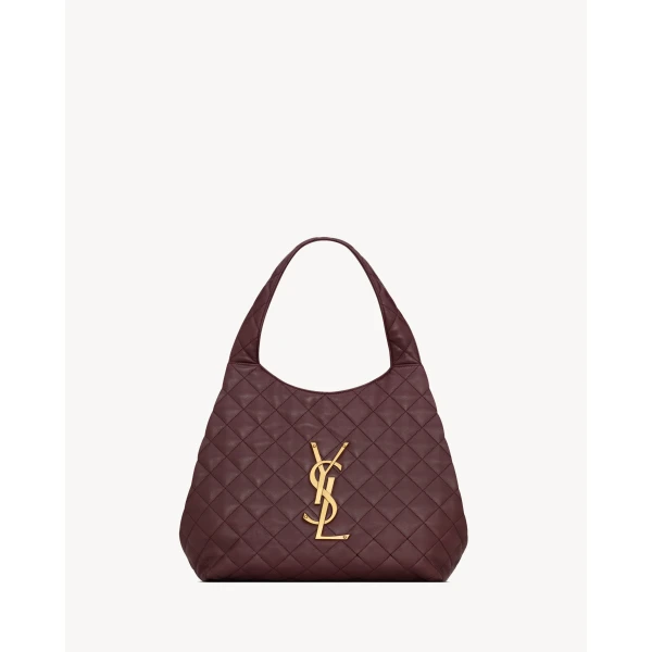 Saint Laurent ICARE medium in quilted nappa, view 3