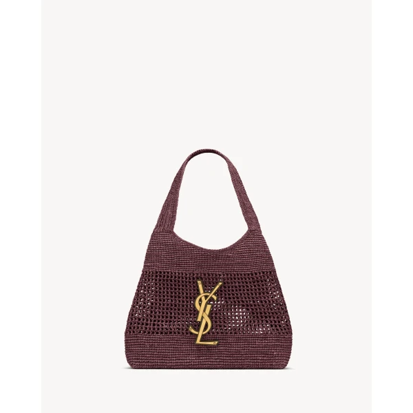 Saint Laurent ICARE medium in raffia, view 2