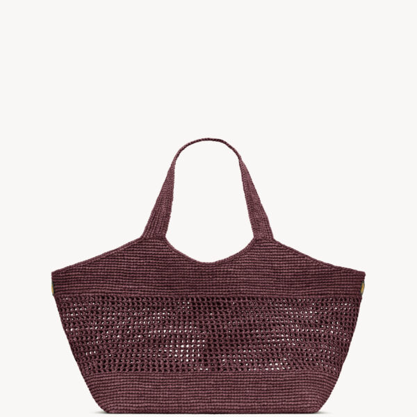 Saint Laurent ICARE medium in raffia designed in Paris