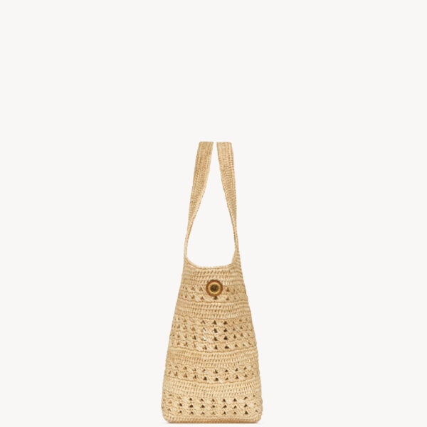 Saint Laurent ICARE medium in raffia designed in Paris