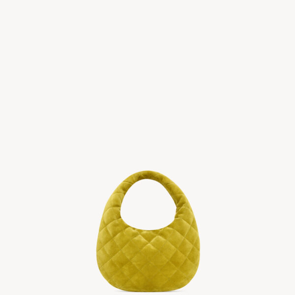 Saint Laurent ICARINO in quilted suede designed in Paris