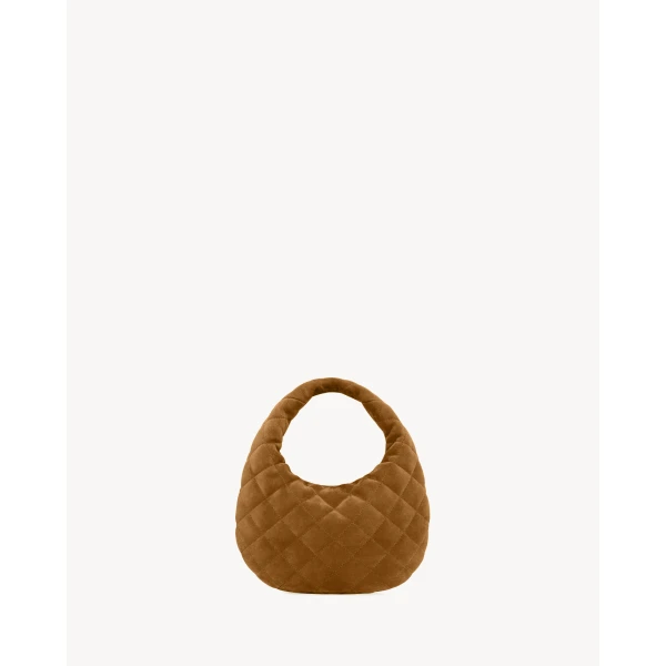 Saint Laurent ICARINO in quilted suede, view 3