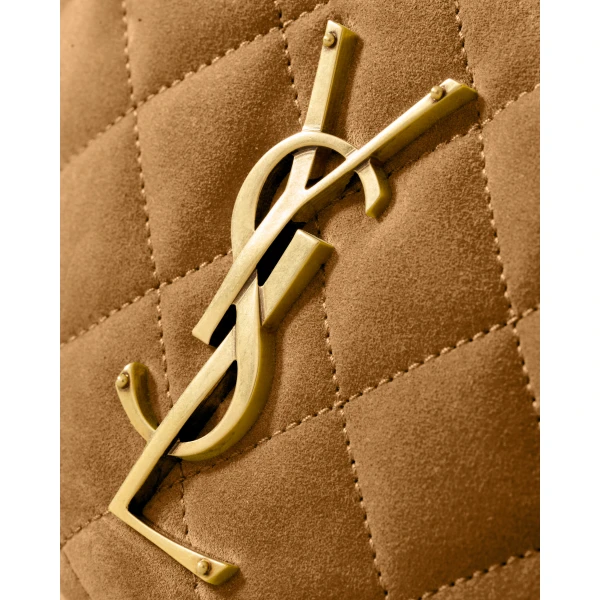 Saint Laurent ICARINO in quilted suede, view 6