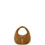 Saint Laurent ICARINO in quilted suede designed in Paris