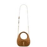 Saint Laurent ICARINO mini in quilted suede designed in Paris