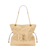 Saint Laurent JAMIE SHOPPING in raffia designed in Paris