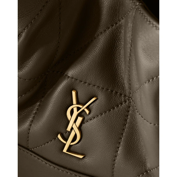 Saint Laurent JAMIE mini shoulder pouch in lambskin, view 6