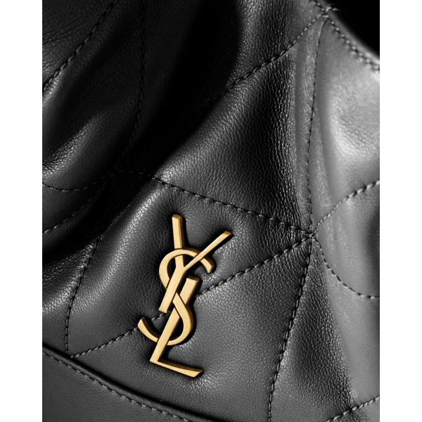 Saint Laurent JAMIE mini shoulder pouch in lambskin, view 6